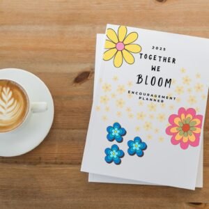 Colorful 2025 Encouragement Planner - Digital Download (PDF)