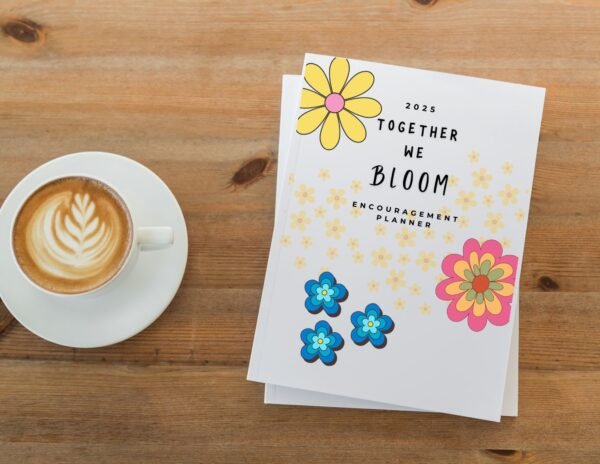 Colorful 2025 Encouragement Planner - Digital Download (PDF)