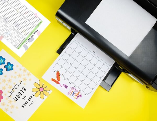 Colorful 2025 Encouragement Planner - Digital Download (PDF) - Image 3