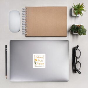 Embrace the Journey Vinyl Sticker