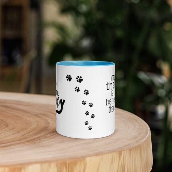 Cats Are My Therapy and My Therapy is Better Than Yours Mug - Image 7