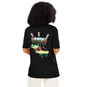 Dripping in Color and Confidence Organic T-shirt