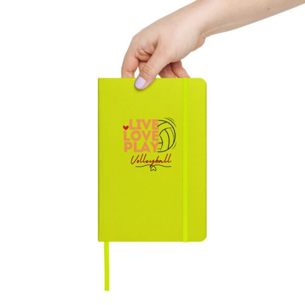 Volleyball Lover Hardcover Bound Notebook/Journal - Image 3