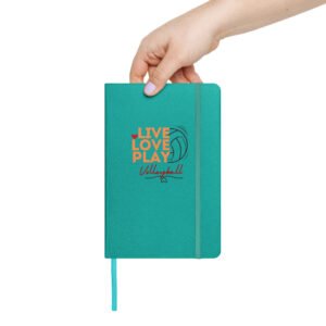 Volleyball Lover Hardcover Bound Notebook/Journal