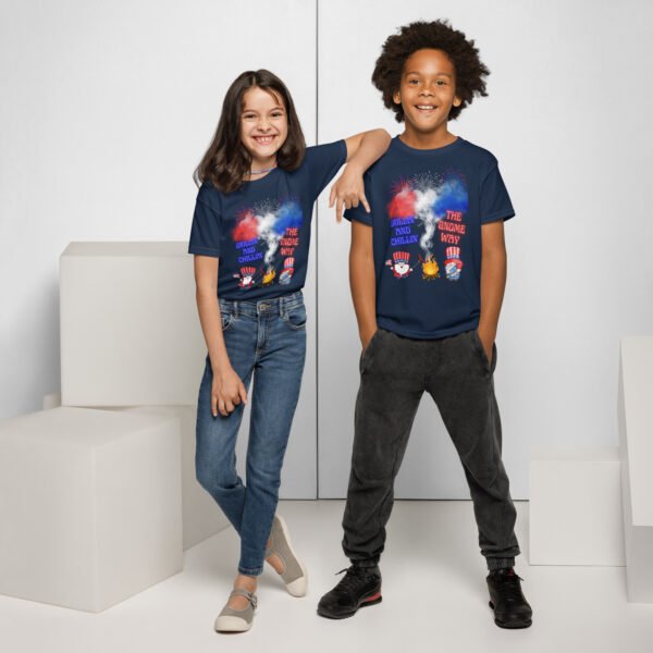 July 4th Gnomes Youth T-shirt