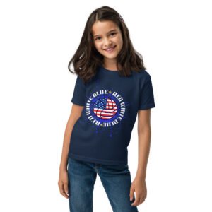 Patriotic Volleyball Youth t-shirt