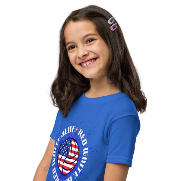Patriotic Volleyball Youth t-shirt - Image 8