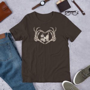 Halloween Kitten and Yarn Unisex T-shirt