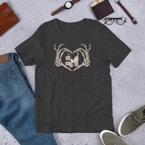 Halloween Kitten and Yarn Unisex T-shirt - Image 2