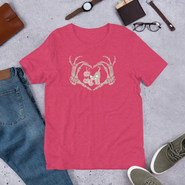 Halloween Kitten and Yarn Unisex T-shirt - Image 6