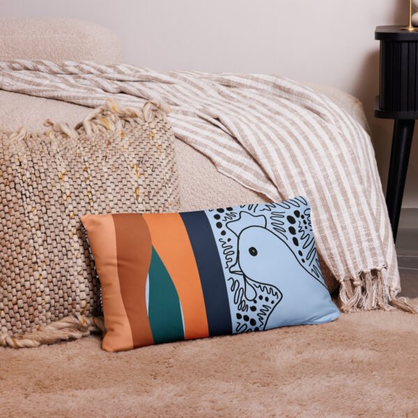 Hello Chicky  Doodle! - Decorative Pillow - Image 2
