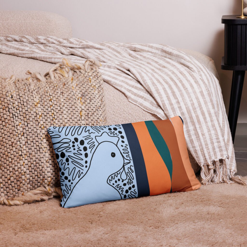 Hello Chicky Doodle! - Decorative Pillow