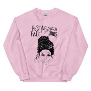 Halloween Funny - Resting Stitch Face Unisex Sweatshirt