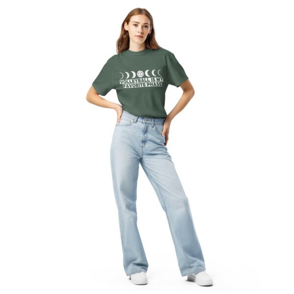 Volleyball Is My Favorite Phase - Moon Phase Garment-Dyed Heavyweight T-shirt - Image 21