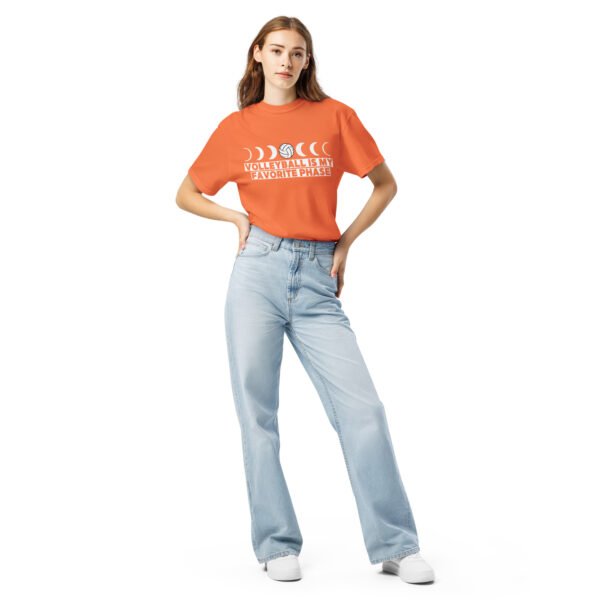 Volleyball Is My Favorite Phase - Moon Phase Garment-Dyed Heavyweight T-shirt - Image 29