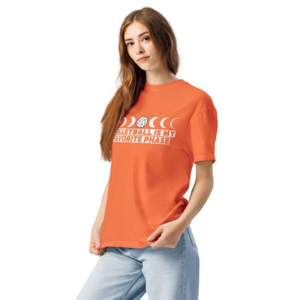 Volleyball Is My Favorite Phase - Moon Phase Garment-Dyed Heavyweight T-shirt - Image 31