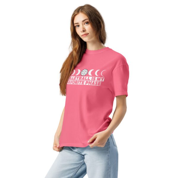 Volleyball Is My Favorite Phase - Moon Phase Garment-Dyed Heavyweight T-shirt - Image 39