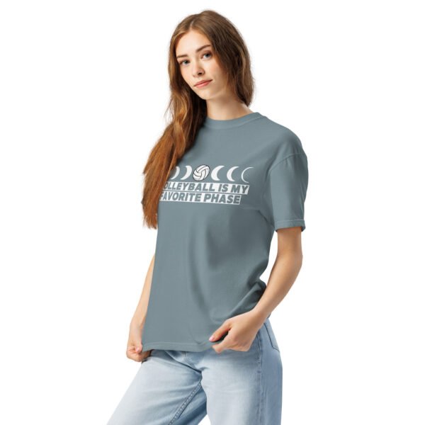 Volleyball Is My Favorite Phase - Moon Phase Garment-Dyed Heavyweight T-shirt - Image 27
