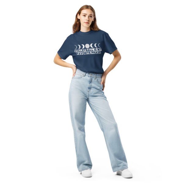 Volleyball Is My Favorite Phase - Moon Phase Garment-Dyed Heavyweight T-shirt - Image 5