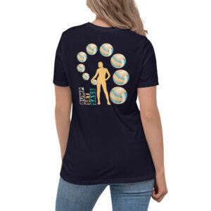 Bump. Set. Sass Women's Volleyball Relaxed T-Shirt