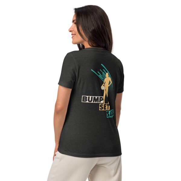 Women’s Relaxed V-neck Bump. Set. Sass Tee - Image 5