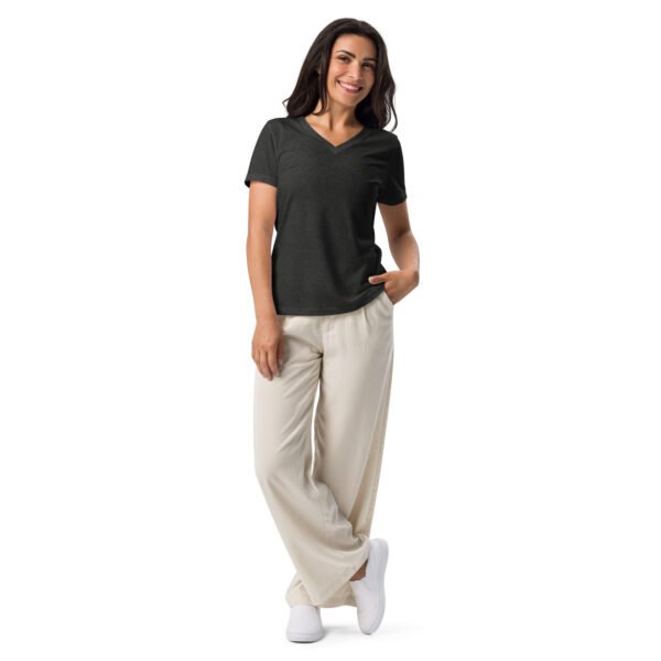 Women’s Relaxed V-neck Bump. Set. Sass Tee - Image 6