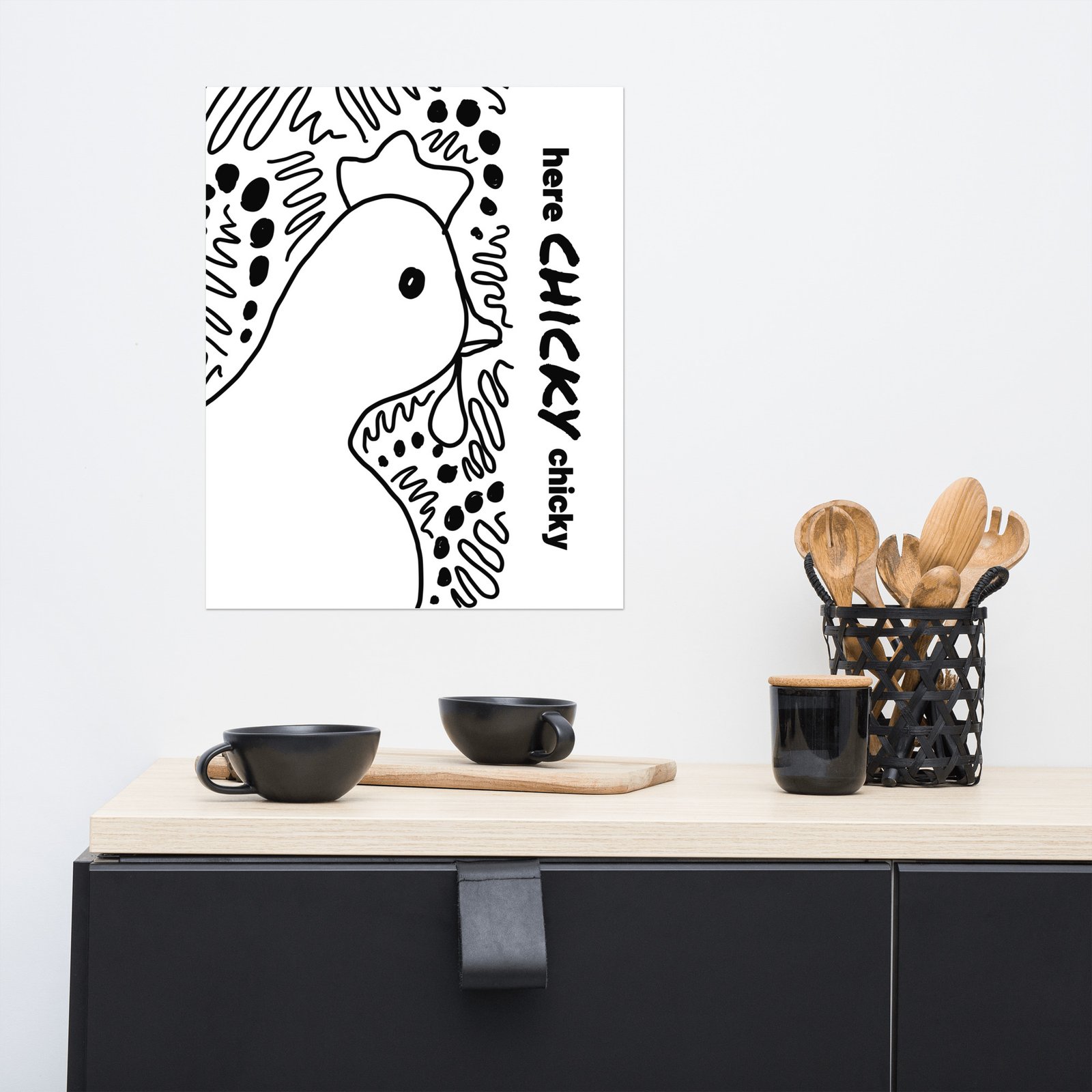 Here Chicky Chicky Poster