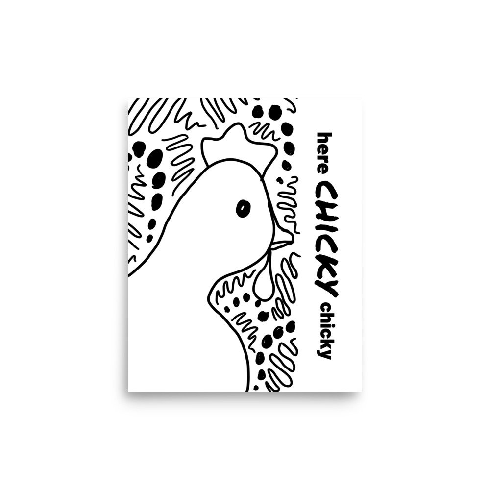 Here Chicky Chicky Poster - Image 6