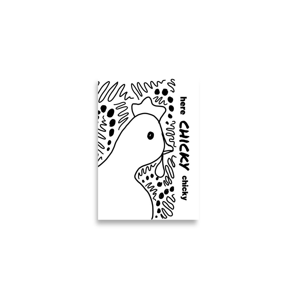 Here Chicky Chicky Poster - Image 2