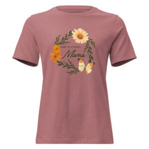 One Blessed Mama Women's Relaxed T-Shirt