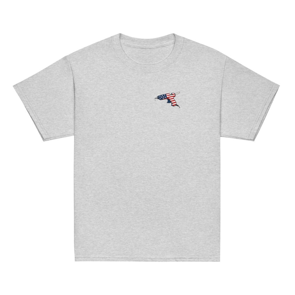 Kids Hot Glue Americana Fan Tee